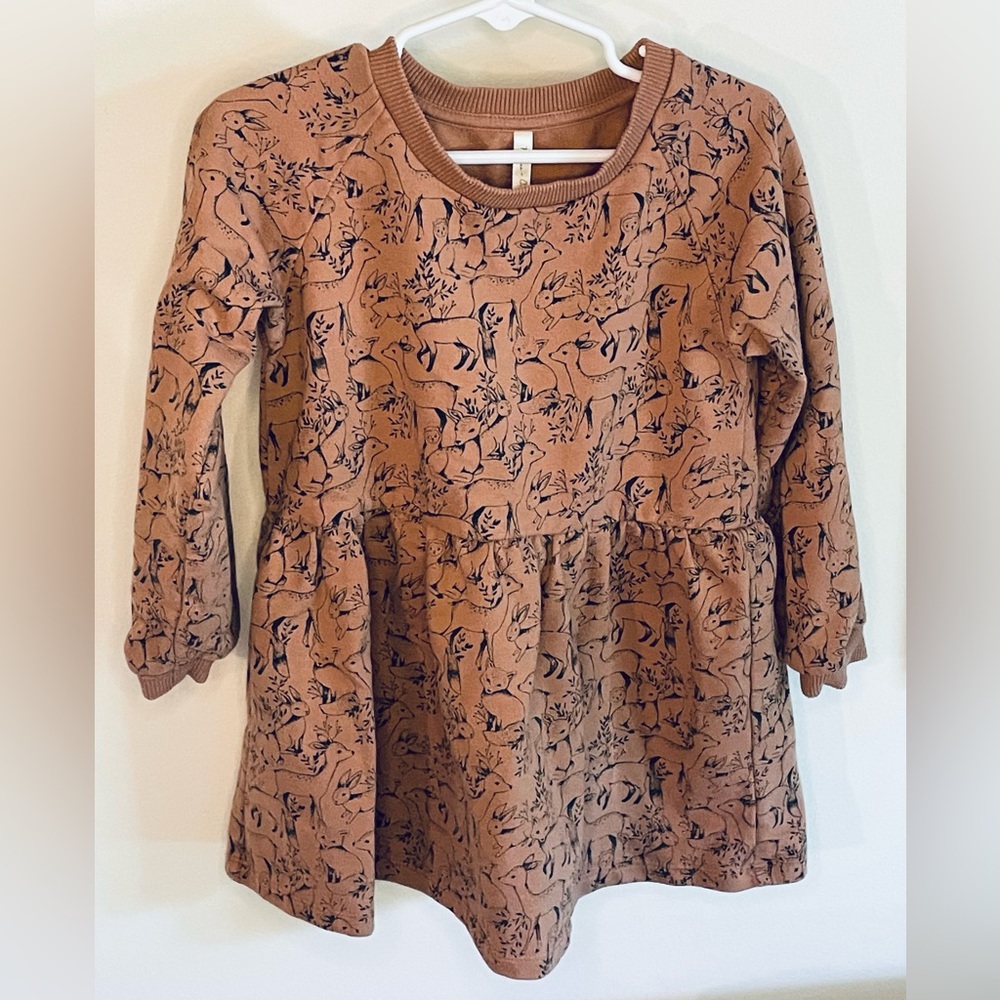 ✨SOLD✨ Rylee and Cru toddler girls long sleeve dress